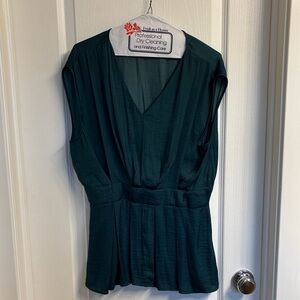 Vince Camuto Deep Green Blouse